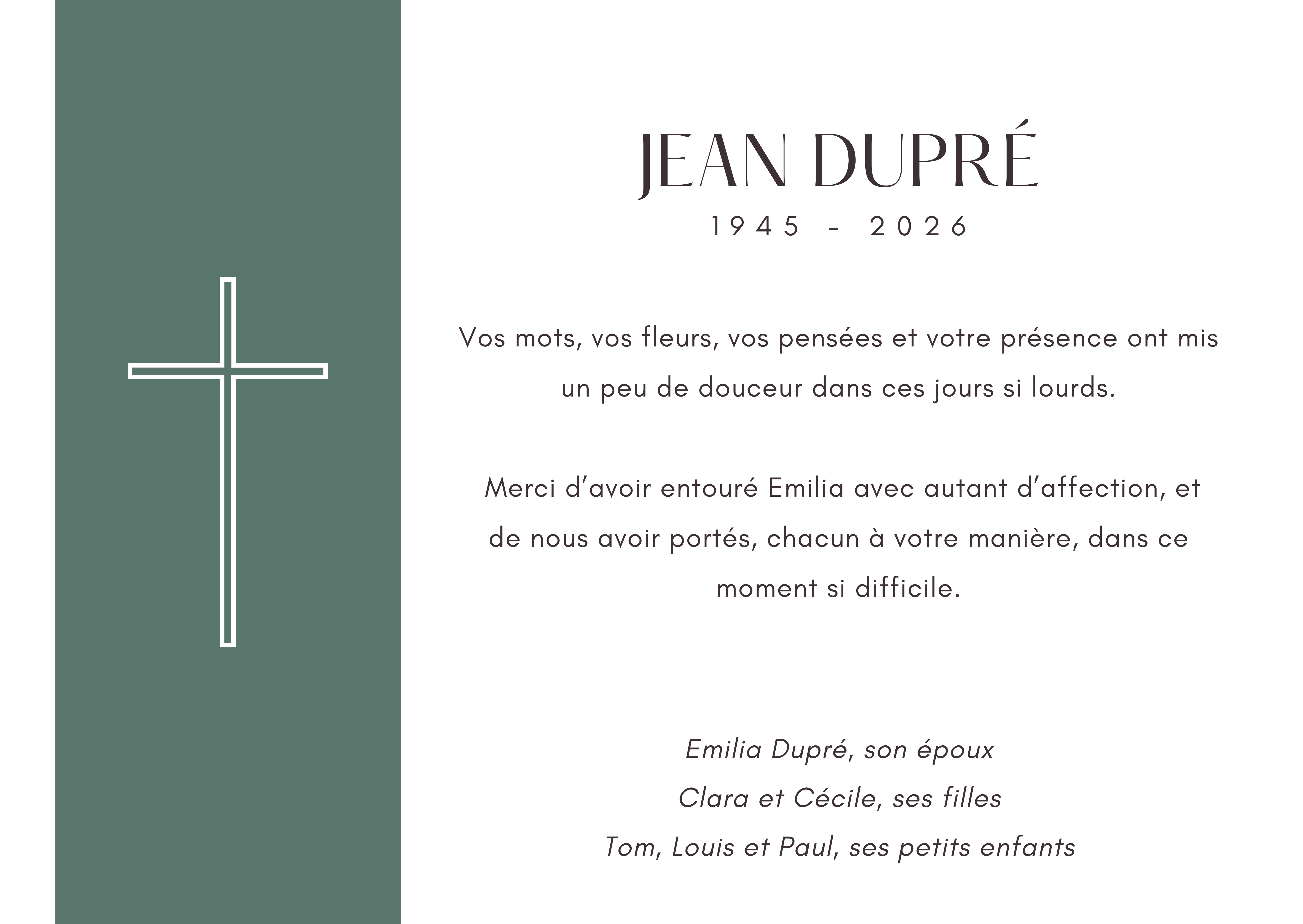Faire-part variante 4